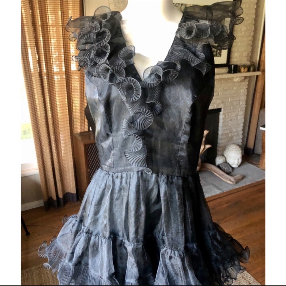 RARE Vintage Jay Morley for Fern Violette Gown - Picture 2 of 7